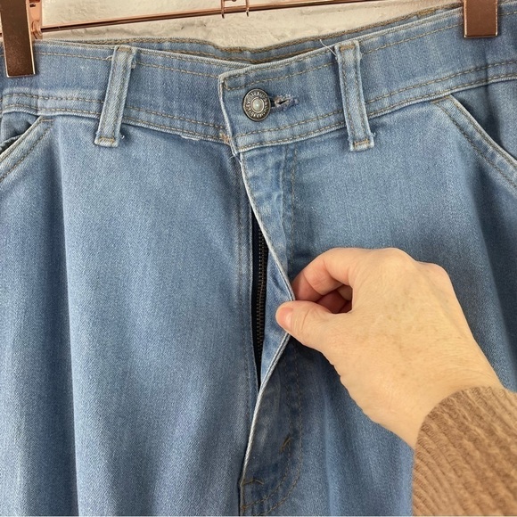 Levi's Vintage Orange Tab With A Skosh More Room Stretch Jean Size 35 X 32 - Picture 4 of 16